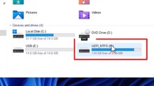 How do i Remove and Delete UEFI NTFS Partition From USB Flash Drive / USB Stick / Pendrive