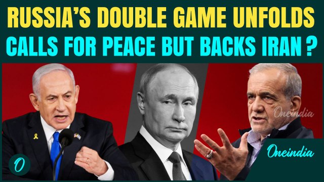 Putin’s Two-Faced Diplomacy EXPOSED: Urges Peace While Backing Iran’s Missile Strike On Israel