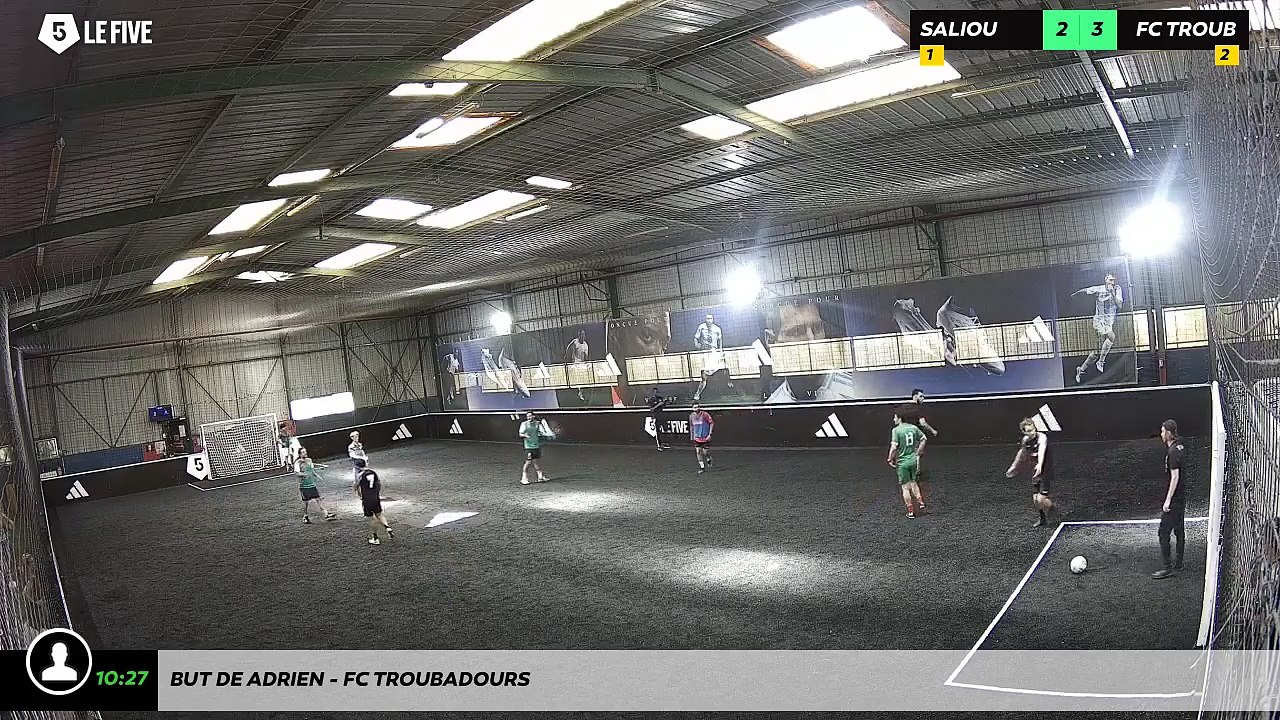 But de Adrien - Fc Troubadours