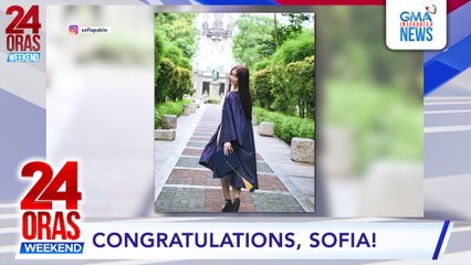 Sofia Pablo, graduate na sa Grade 12 at top 4 pa kahit abala sa "Prinsesa ng City Jail" #shorts | 24 Oras Weekend