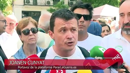 Cientos de personas se manifiestan en Madrid para pedir "el fin del genocidio" en Gaza