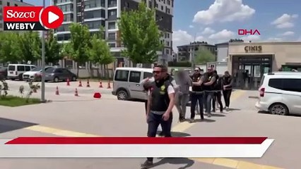 Fabrikadan çaldıkları kabloları eritip sattılar