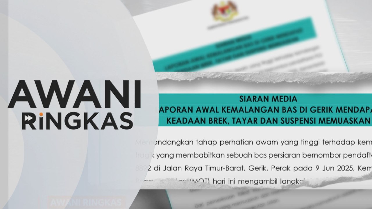 AWANI Ringkas: Nahas bas UPSI | Nahas Air India