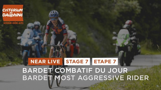 Bardet most aggressive rider of the day - Stage 7 - Critérium du Dauphiné 2025