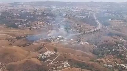 Vídeo del incendio de Mijas.