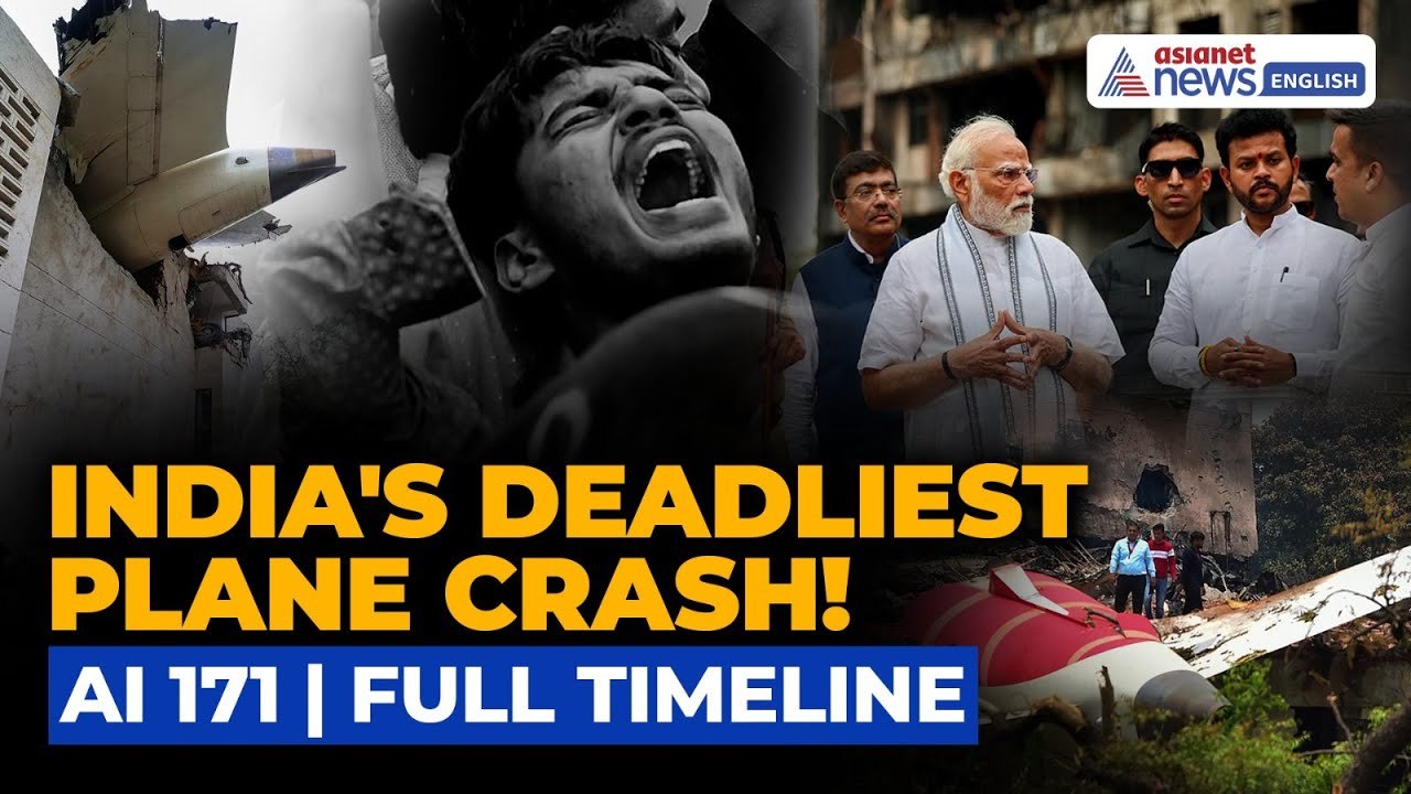 Ahmedabad Air India AI171 Crash: From Takeoff to PM Modi's Visit, Minute-by-Minute Breakdown