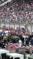 Roger Federer donne le coup d'envoi des 24h du Mans