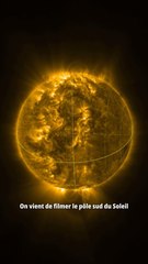 Première historique : on a filmé le pôle sud du Soleil !