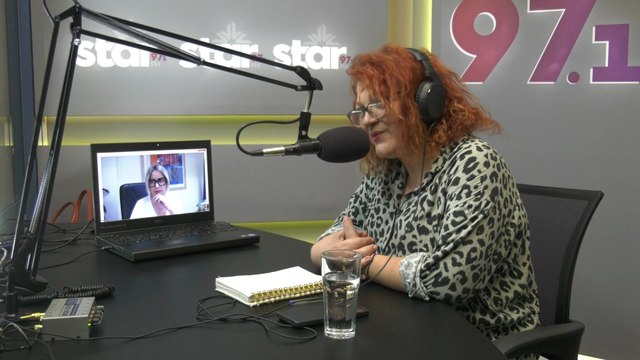 Η Γενική Γραμματέας Ισότητας και Ανθρωπίνων Δικαιωμάτων του Υπουργείου Κοινωνικής Συνοχής και Οικογένειας, Κατερίνα Πατσογιάννη, στον STARFM