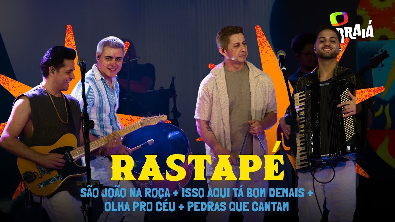 São João é com Rastapé: grupo toca 'Isso Aqui Tá Bom Demais', 'Pedras Que Cantam' e mais