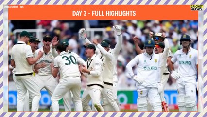 AUS vs SA WTC Final Highlights 2025  Australia vs South Africa WTC Final Day 3 Highlights 2025