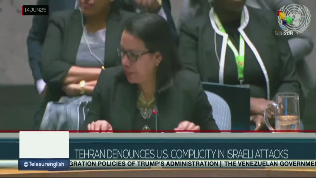 United Nations: Tehran denounces U.S. complicity in Israeli attacks