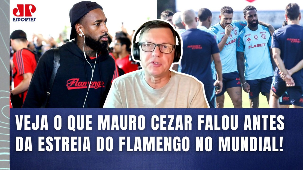 "É PALPITE! Eu NÃO ACREDITO que o Flamengo irá..." Mauro Cezar FALA TUDO sobre Mundial e Gerson!