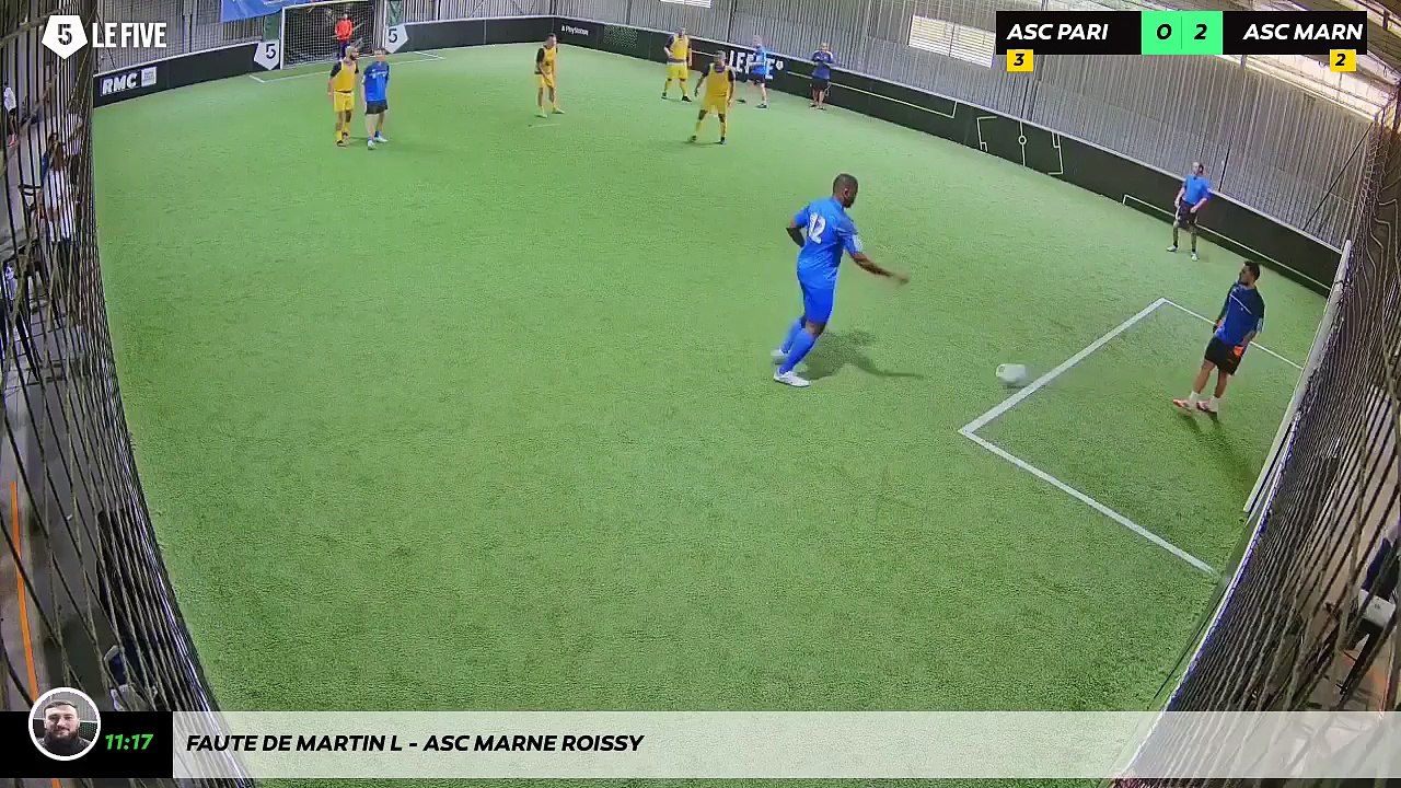 Faute de Martin L - Asc Marne Roissy