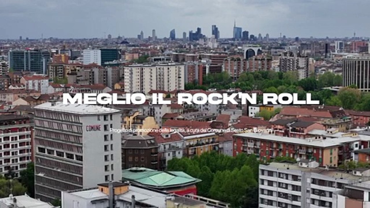 Sesto San Giovanni diventa un set per il video della canzone anti-droga