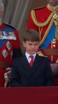 Prince George, Princess Charlotte and Prince Louis Rule the Balcony at Trooping the Colour