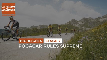 Critérium du Dauphiné 2025 - Highlights of Stage 7