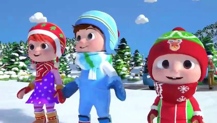 Hide and Go Seek in the Snow (Jingle Bells) _ CoComelon Nursery Rhymes _ Kids Songs(480P)