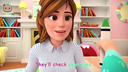 JJ_s Doctor Check Up Song _ CoComelon Nursery Rhymes _ Kids Songs(480P)