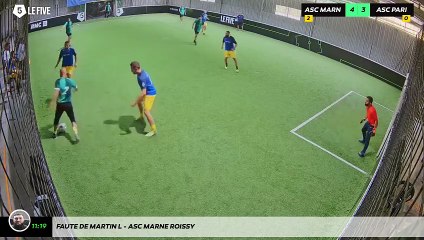 Faute de Martin L - Asc Marne Roissy