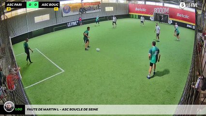 Faute de Martin L - Asc Boucle De Seine