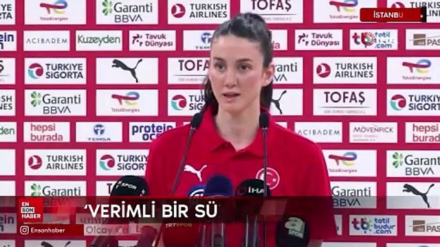 Olcay Çakır Turgut: Güzel bir kamp süreci geçirdik