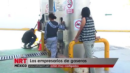 Los empresarios de gaseras están muy castigados