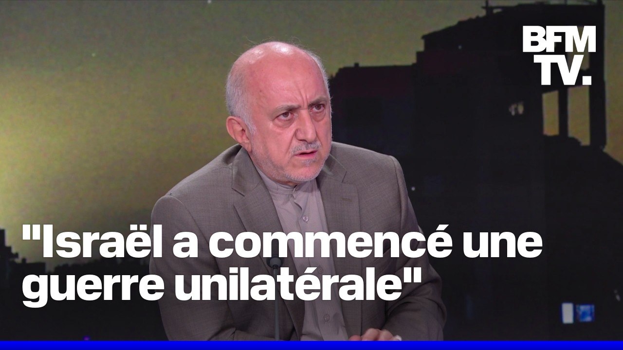 Conflit Israël-Iran: l'interview intégrale de Mohammad Amin Nejad, ambassadeur d'Iran en France