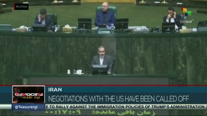 Iran, negotiations with the U.S. have been called off