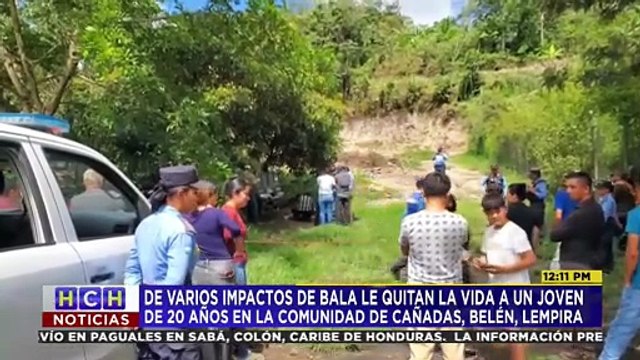 De varios disparos le quitan la vida a un joven en Lempira