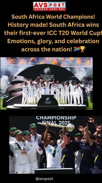 🌍 Top News Today | June 14, 2025 | South Africa Wins World Cup | Trump Parade | NYC Voting | Fake Drugs in Delhi