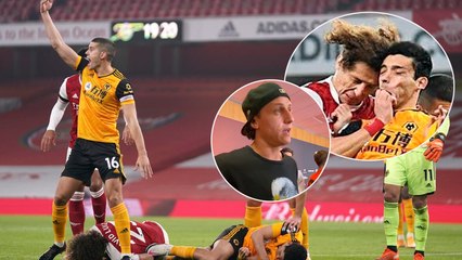 David Luis recuerda el terrible accidente de Raúl Jiménez de 2020: "Muchos mexicanos me atacaron"