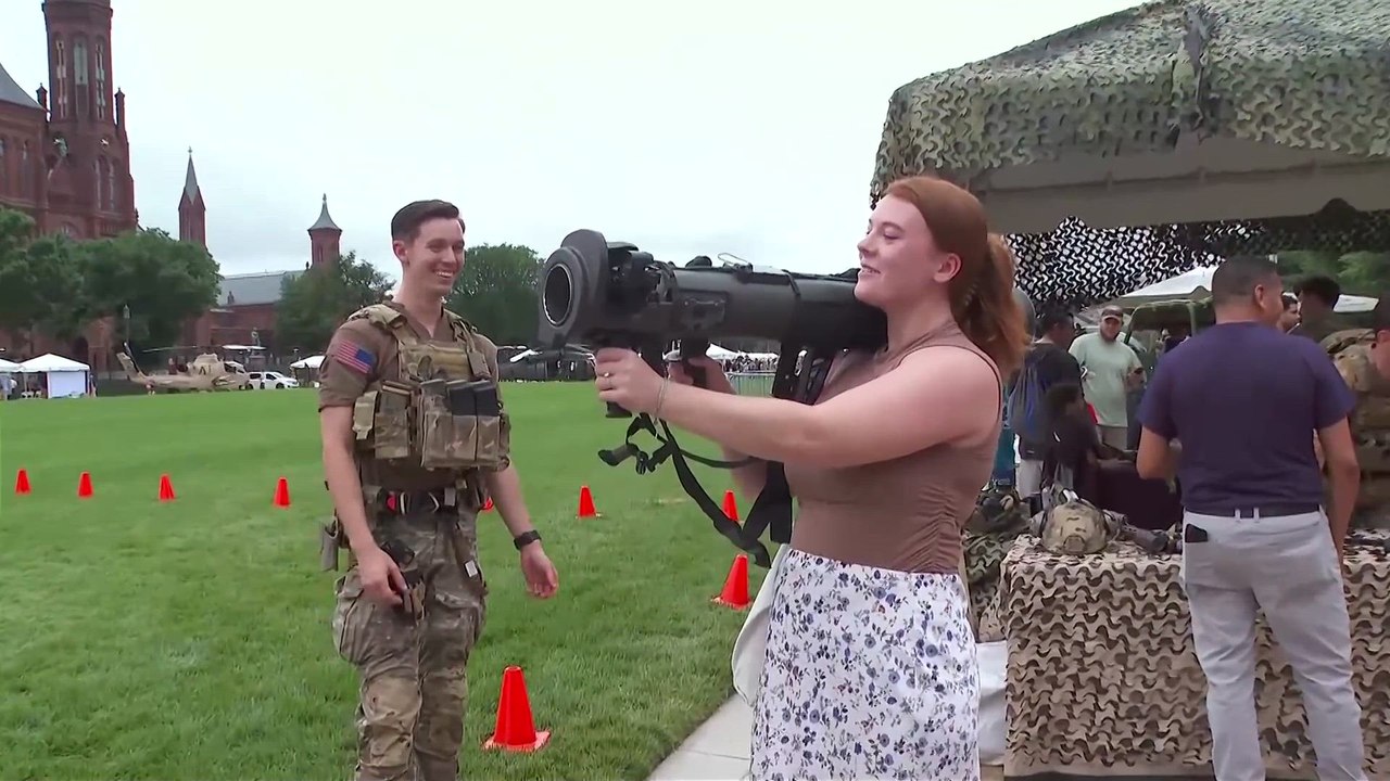 U.S. Army Showcases Strength at D.C. Parade Festival