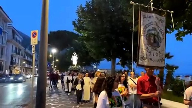Maiori (SA) - La processione con la statua di Sant'Antonio di Padova (14.06.25)