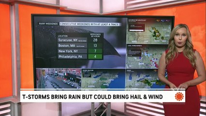 Stormy weekend ahead: Strong winds and heavy rain predicted