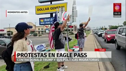 En Texas inician las protestas de la denominada ‘Día sin Reyes’ contra Donald Trump
