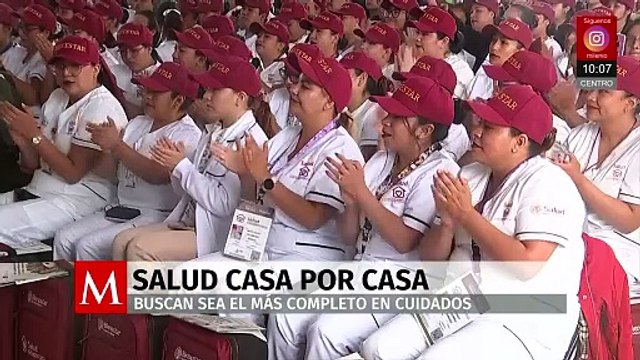 Sheinbaum apuesta por hacer de Salud Casa por Casa el mejor programa del mundo