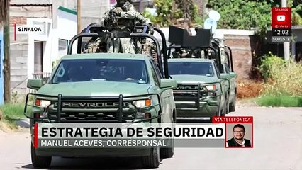 Mil 600 elementos federales toman Sinaloa para reforzar seguridad