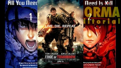 Al filo del mañana y all you need is kill comparativa live action y manga