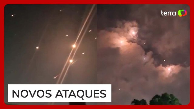 Irã inicia ataque contra Israel após segundo dia de explosões
