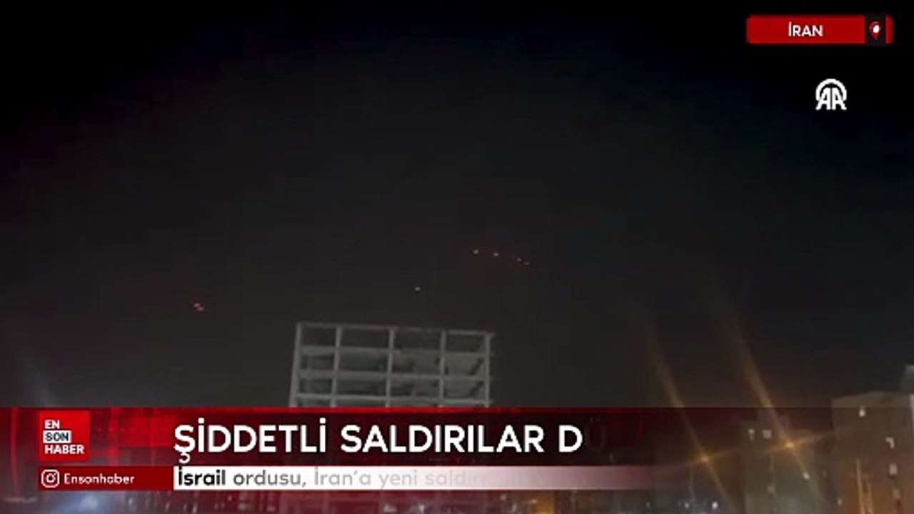 İsrail ordusu, İran’a yeni saldırılar düzenledi