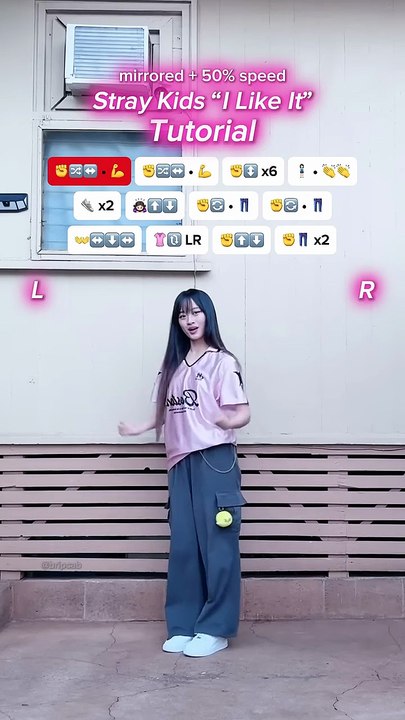 TUTORIAL Stray Kids “I Like It” dance 💖 StrayKids ILikeIt kpop shorts