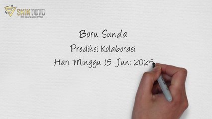 Kode Syair Boru Sunda Hari Minggu 15 Juni 2025 #PakTuntung