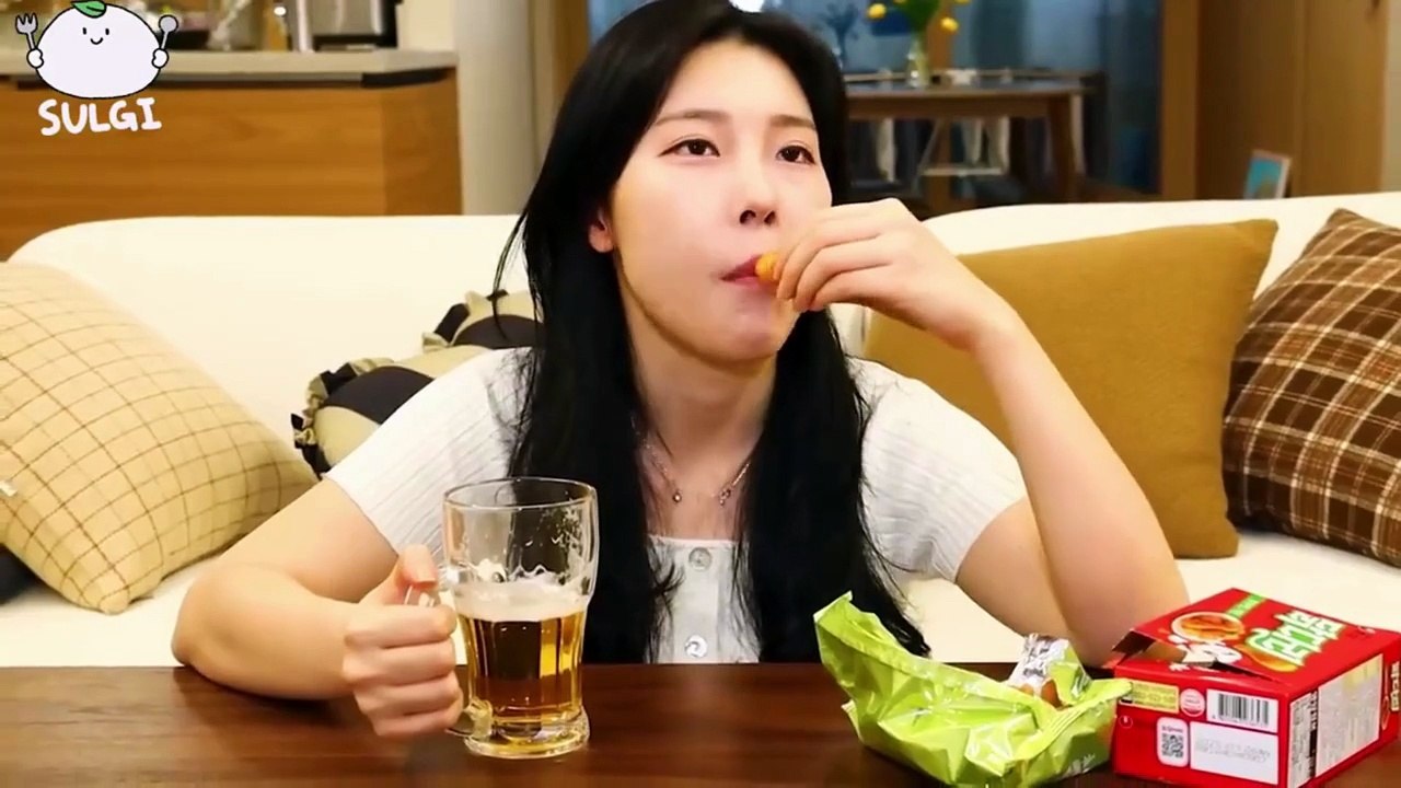 ASMR MUKBANG Fried Chicken with Iced Beer! Carbonara Fire Noodles, Tteokbokki, Deep-Fries.