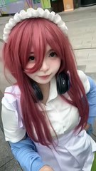Nakano Miku Selfie Cosplay