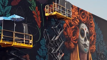 Mural makeover for Darwing with Street Art festival decorating Top End city