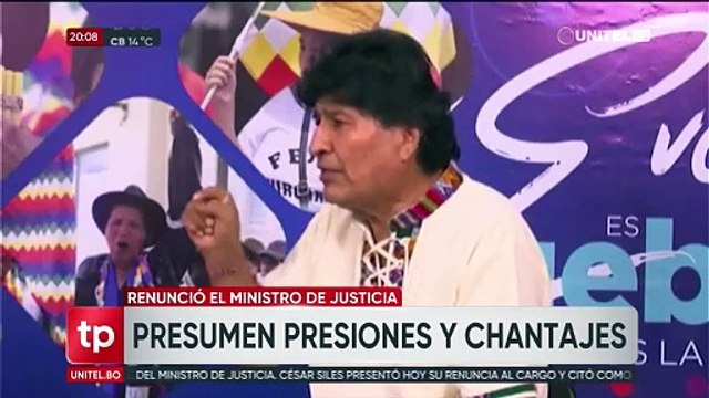 Analista considera que detrás de la renuncia de Siles hay posibles presiones del entorno de Evo Morales