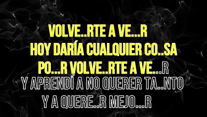 Dyango - Por volverte a ver (KARAOKE)