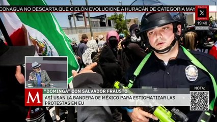 Así usan la bandera de México para estigmatizar las protestas en EU | Dominga