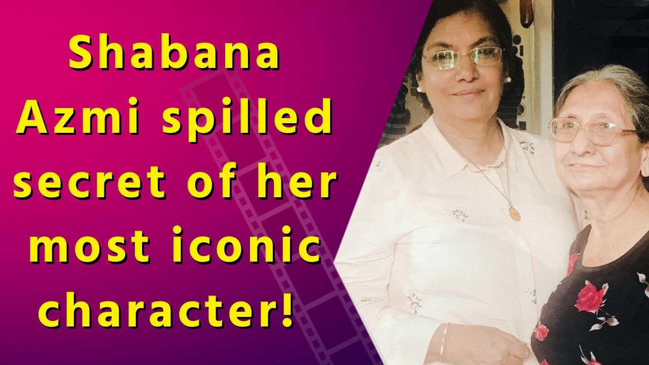 Shabana Azmi reveals the real-life inspiration behind her role in short film ‘Auntyji’